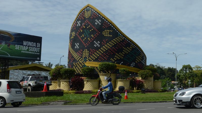 Wonda roundabout landmark in Penampang